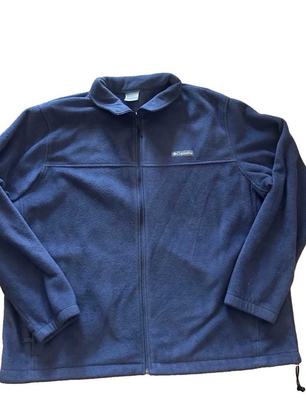 Columbia Men’s 3XL Navy Full-Zip Fleece Jacket